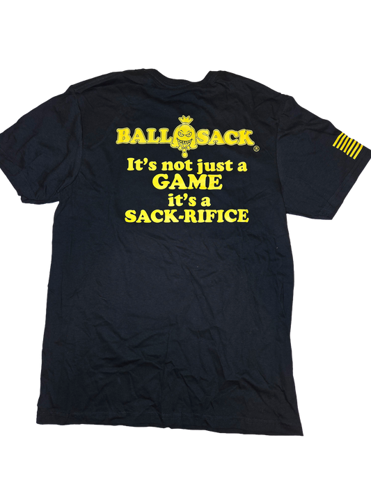 "It's a SACK-RIFICE" (Black)